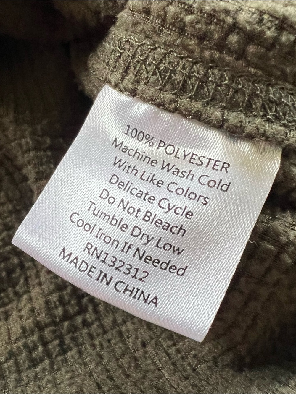 Howler Brothers Hooded Lightweight Waffle Fleece Pullover Dark Green Men’s Large - Picture 9 of 15